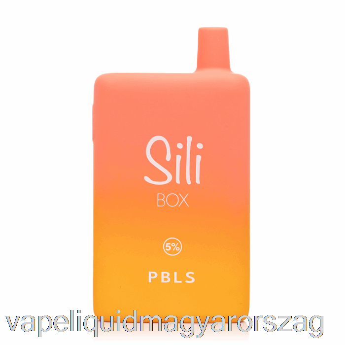 Sili Box 6000 Eldobható Pbls Vape Folyadék